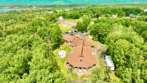 Vue aérienne